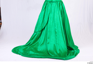  Photos Woman in Ceremonial 20th century Dress 20th century green dress long skirt upper body 0001.jpg